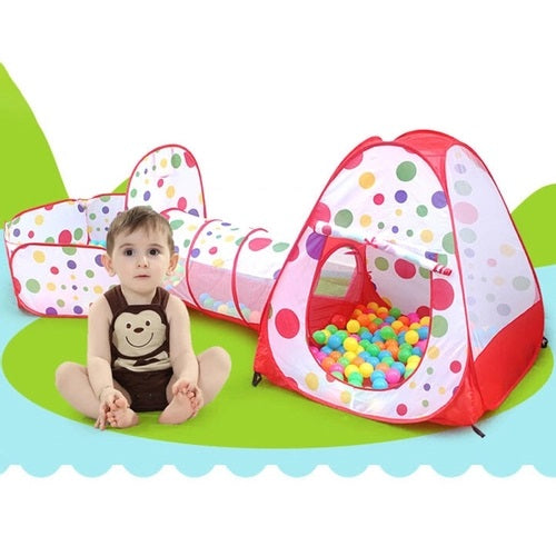 Piscina de Bolinha Infantil 3 em 1 - Play Tent Imbaby - Compras Chaves