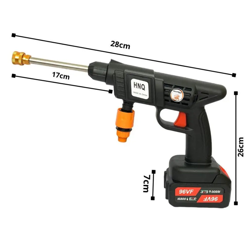 Lava a Jato de Alta Pressão Lavadora Vap 96V Portátil Bateria Grande, Kit Limpeza Acompanha, Para Carro e Moto - Compras Chaves