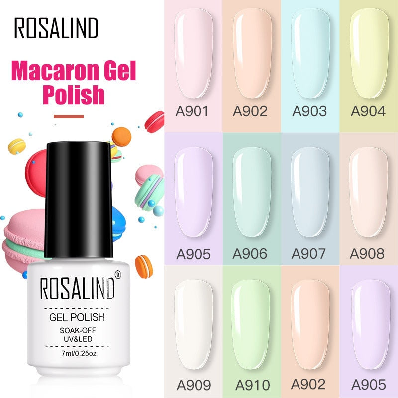 Esmalte de Unha Gel Rosalind - Candy Colors - Compras Chaves