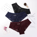 Calcinha em Renda Sexy Lace - Kit com 3 peças - Compras Chaves