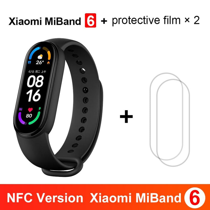 Smartwatch Xiaomi Mi Band 6 NFC Relógio Inteligente - Compras Chaves