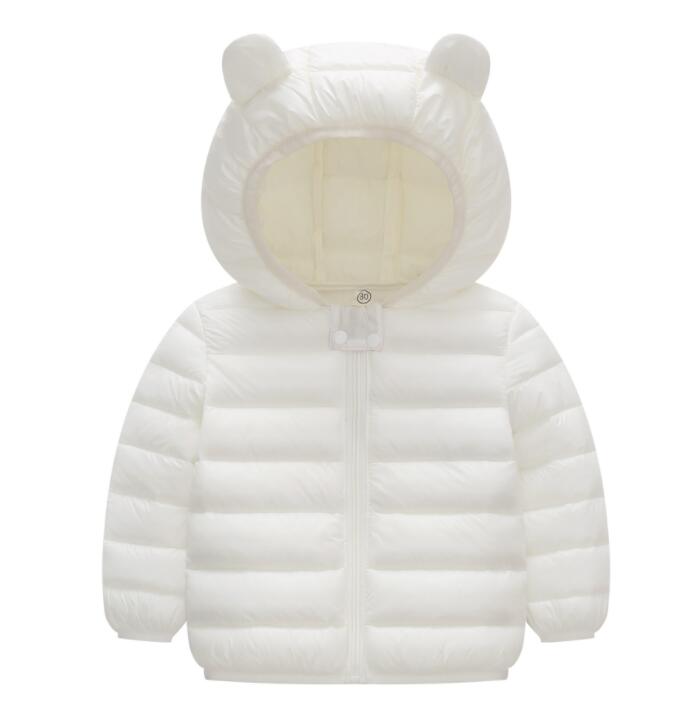 Jaqueta Infantil Puffer com Capuz - Basic Colors - Compras Chaves