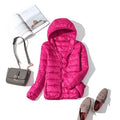 Jaqueta Feminina Puffer com Capuz - Compras Chaves