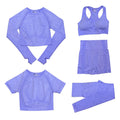 Conjunto Feminino Fitness Yoga - 5 peças - Compras Chaves