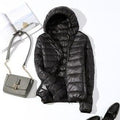 Jaqueta Feminina Puffer com Capuz - Compras Chaves