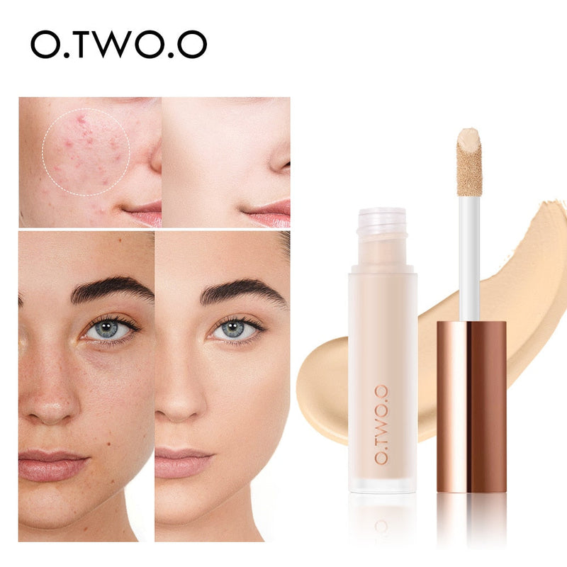 Kit Maquiagem Facial O.TWO.O - Corretivo, Base e Pó - Compras Chaves