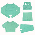 Conjunto Feminino Fitness Yoga - 5 peças - Compras Chaves