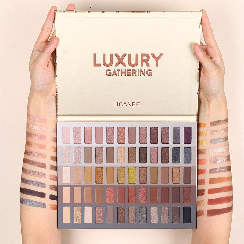 Paleta de Sombras UCANBE - 60 Cores - Compras Chaves