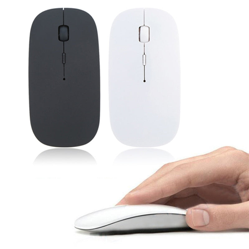 Mouse Óptico Super Slim Wireless 2.4G 1600 DPI - Compras Chaves