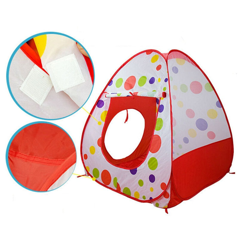 Piscina de Bolinha Infantil 3 em 1 - Play Tent Imbaby - Compras Chaves