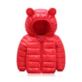 Jaqueta Infantil Puffer com Capuz - Basic Colors - Compras Chaves