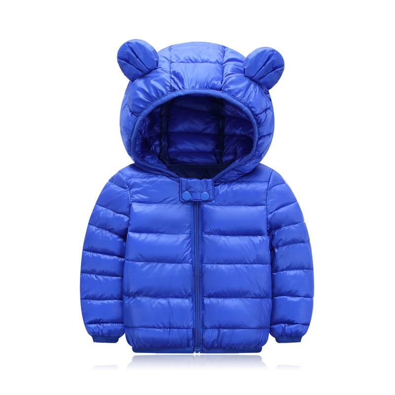 Jaqueta Infantil Puffer com Capuz - Basic Colors - Compras Chaves