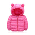 Jaqueta Infantil Puffer com Capuz - Basic Colors - Compras Chaves