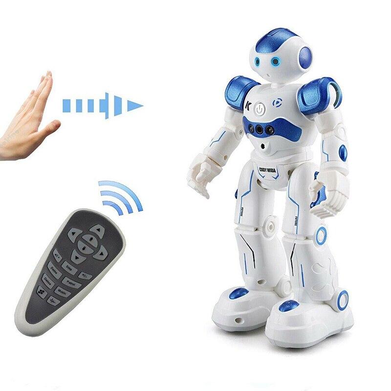 Smart Robot Toy Mini Fun Dancing Robot Toys Led Light Music Hyun Dance Robot Gift for Kids party Christmas gifts Drop Shipping - Compras Chaves