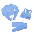 Conjunto Feminino Fitness Yoga - 3 peças - Compras Chaves