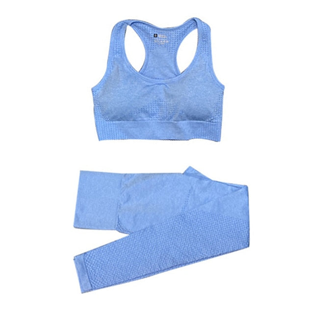 Conjunto Feminino Fitness Yoga - 2 peças - Compras Chaves