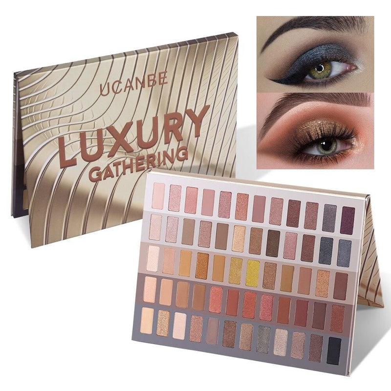 Paleta de Sombras UCANBE - 60 Cores - Compras Chaves