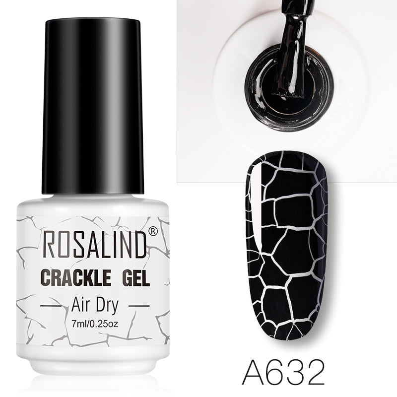 Esmalte de Unha Gel Rosalind - Efeito Crackle - Compras Chaves