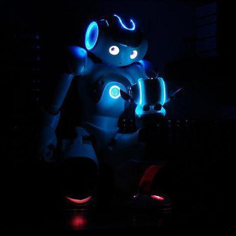 Smart Robot Toy Mini Fun Dancing Robot Toys Led Light Music Hyun Dance Robot Gift for Kids party Christmas gifts Drop Shipping - Compras Chaves