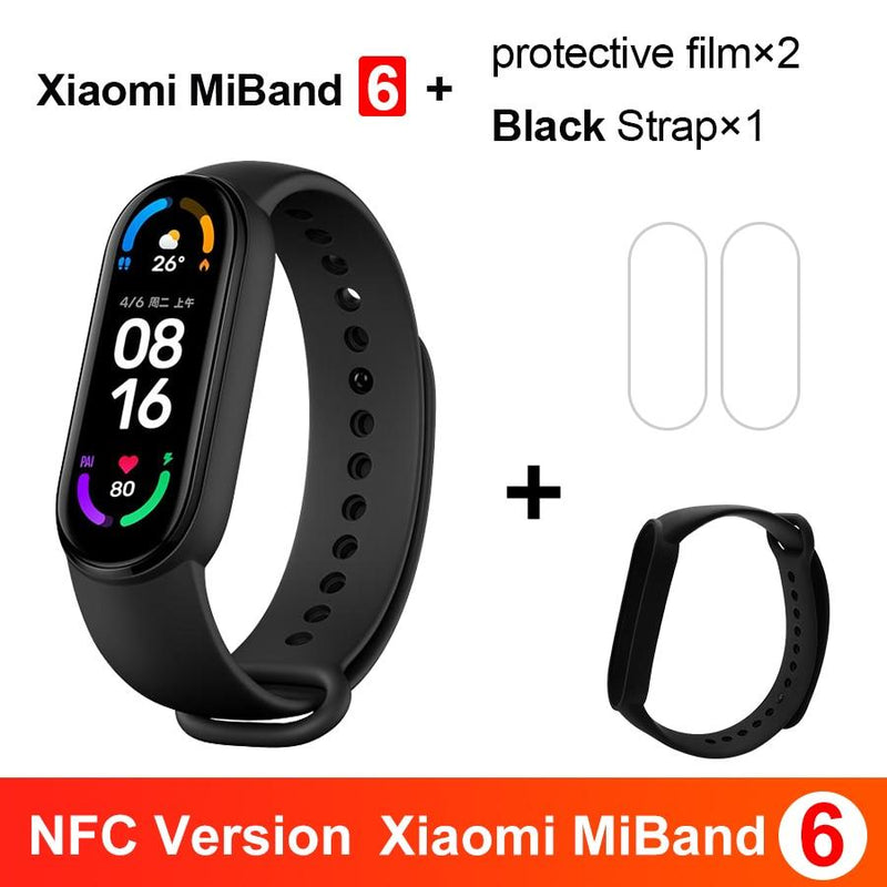 Smartwatch Xiaomi Mi Band 6 NFC Relógio Inteligente - Compras Chaves