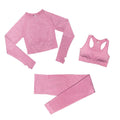 Conjunto Feminino Fitness Yoga - 3 peças - Compras Chaves