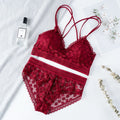 Conjunto Lingerie em Renda Strap - Compras Chaves