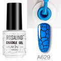 Esmalte de Unha Gel Rosalind - Efeito Crackle - Compras Chaves