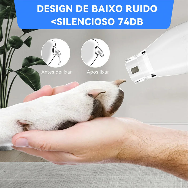 Pet Grooming Kit para cão, 2.5L Aspirador, 99% Cabelo Pet, baixo ruído, 3 níveis de sucção, 7 ferramentas de derramamento, Novo - Compras Chaves