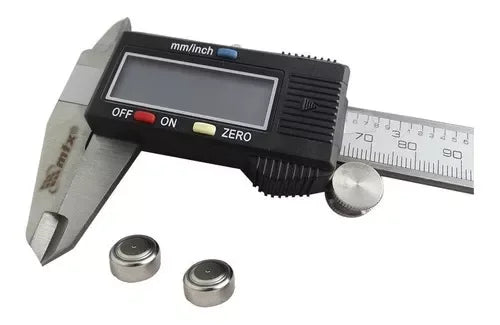 Caliper 150mm Stainless Steel Professional w/ Case Length Gauges Calipers Digital caliper Rcm loader switch Calibrador vernier - Compras Chaves