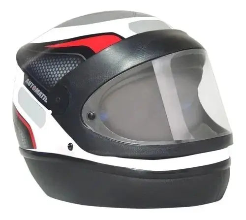 Capacete Moto Fechado Automático Fw3 San Marino Branco - Compras Chaves