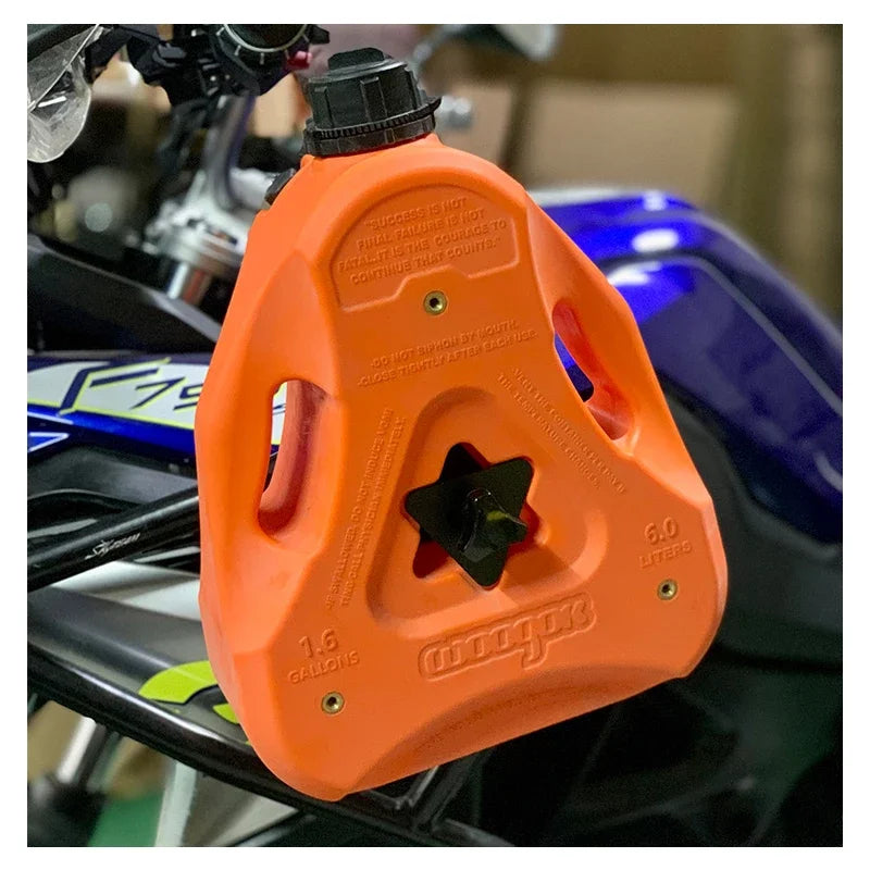 Plástico Jerry Can para Carro Tanque De Combustível Latas De Gasolina Recipiente De Óleo De Gasolina Montagem Da Motocicleta Tanque De Água 6L - Compras Chaves