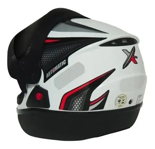 Capacete Moto Fechado Automático Fw3 San Marino Branco - Compras Chaves