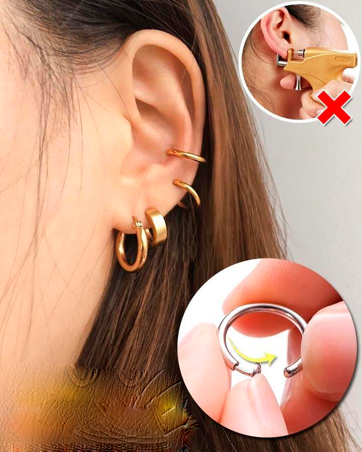 Beauty Piercing (Kit 3 pares) - Frete Gratis - Compras Chaves