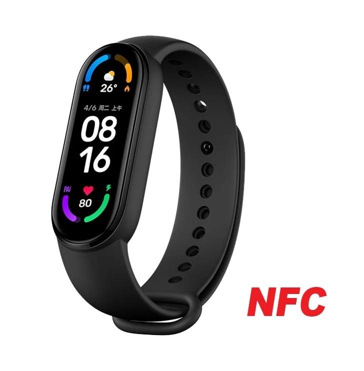 Smartwatch Xiaomi Mi Band 6 NFC Relógio Inteligente - Compras Chaves