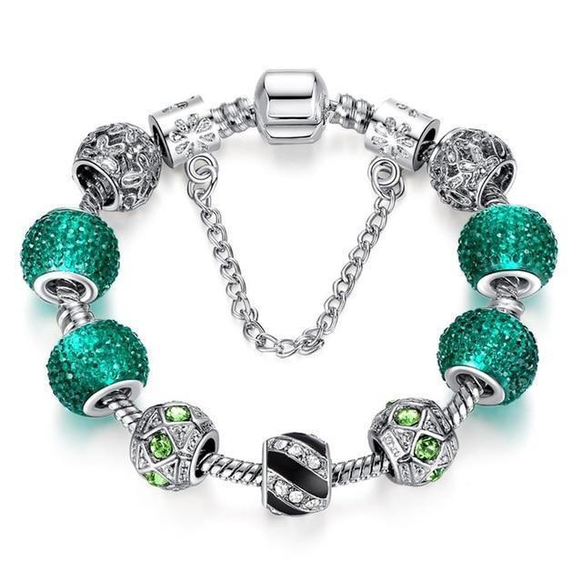 Pulseira com Berloque Crystal - Compras Chaves