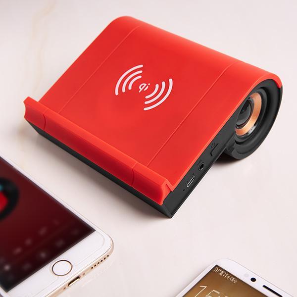 Carregador Wireless para celular com Caixa de Som Bluetooth - Compras Chaves